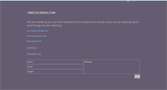 Desktop Screenshot of oneclickidea.com